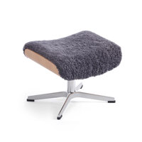 Timeout X-Foot Footstool Sheepskin